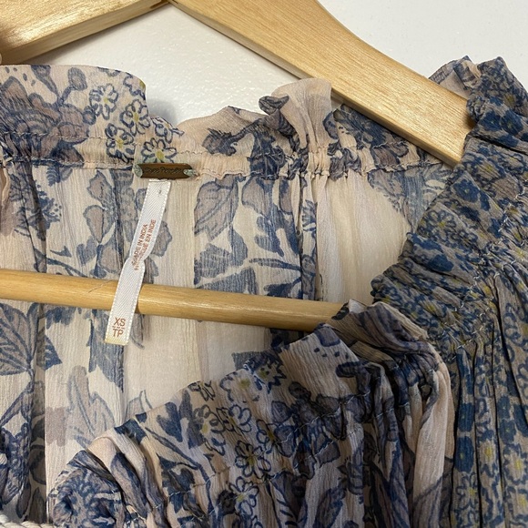 Free People Hendrix Peasant Blouse - Picture 4 of 5